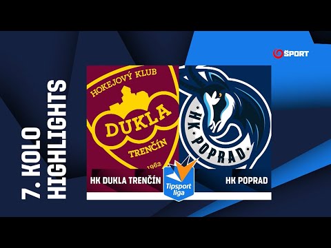 7. kolo: HK Dukla Trenčín - HK Poprad 3:0 (1:0, 2:0, 0:0)