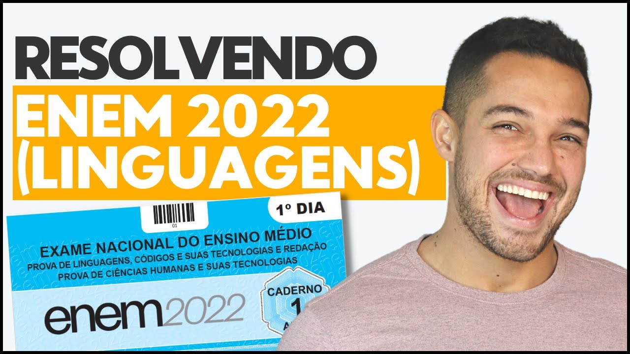 Resolvendo a Prova de Linguagens do Enem 2022 + Macetes | PROFINHO