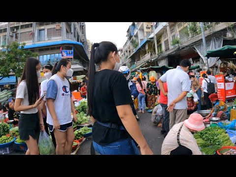 Walking tour at Orussey Market in Phnom Penh - Cambodian Tourism 2023