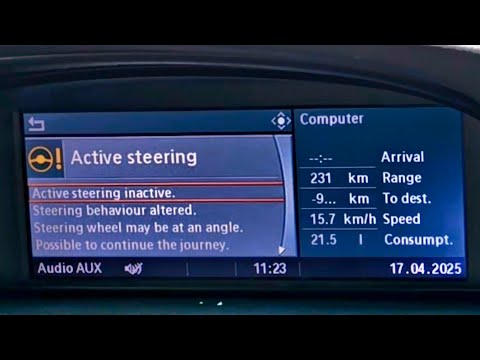 Solved: BMW Active Steering Inactive – No Tools, No Cost!