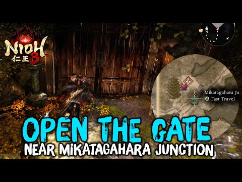 Nioh 3 - Come aprire il cancello della base nemica vicino all'incrocio di Mitagahara (collina di ...