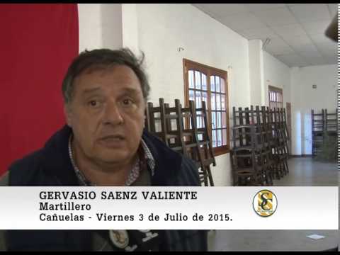03-07-15 Nota Gervasio Saenz Valiente - Cabaña La Paz de Werthein - Cañuelas