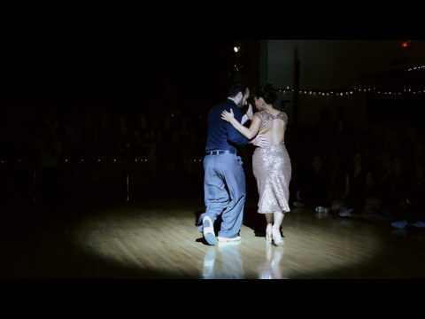  Pablo Rodriguez  and  Corina Herrera  are  dancing  at  Portland tango festival  in  2016