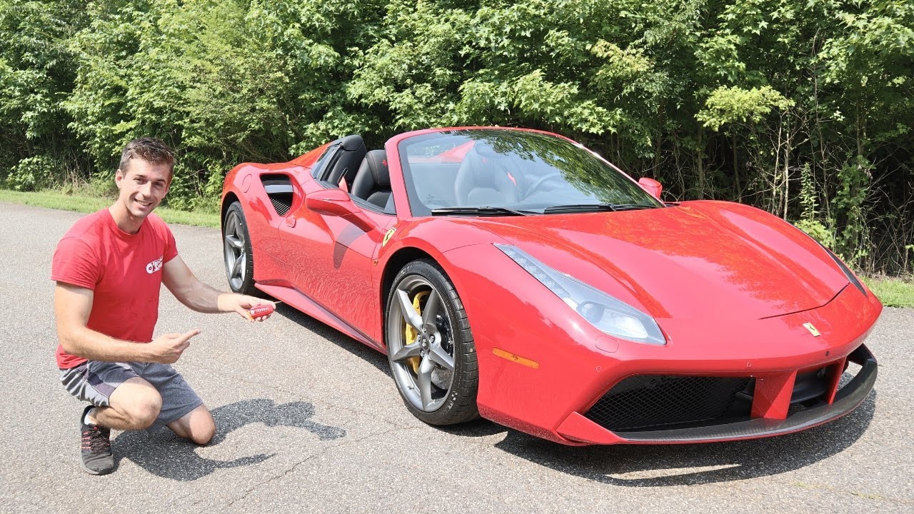 Driving the Ferrari 488 Spider! POV, Start Up, Exhaust and ...
