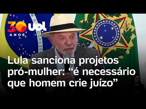 Lula sanciona Pix Pensão e outros projetos pró-mulher: ‘Número de denúncias está crescendo’