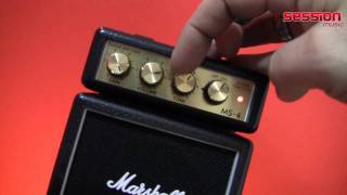 Video thumbnail for Marshall MS-4 by session