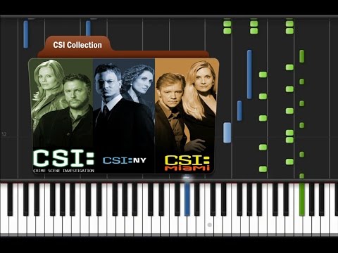 CSI - Built To Kill [Piano Tutorial] (♫)