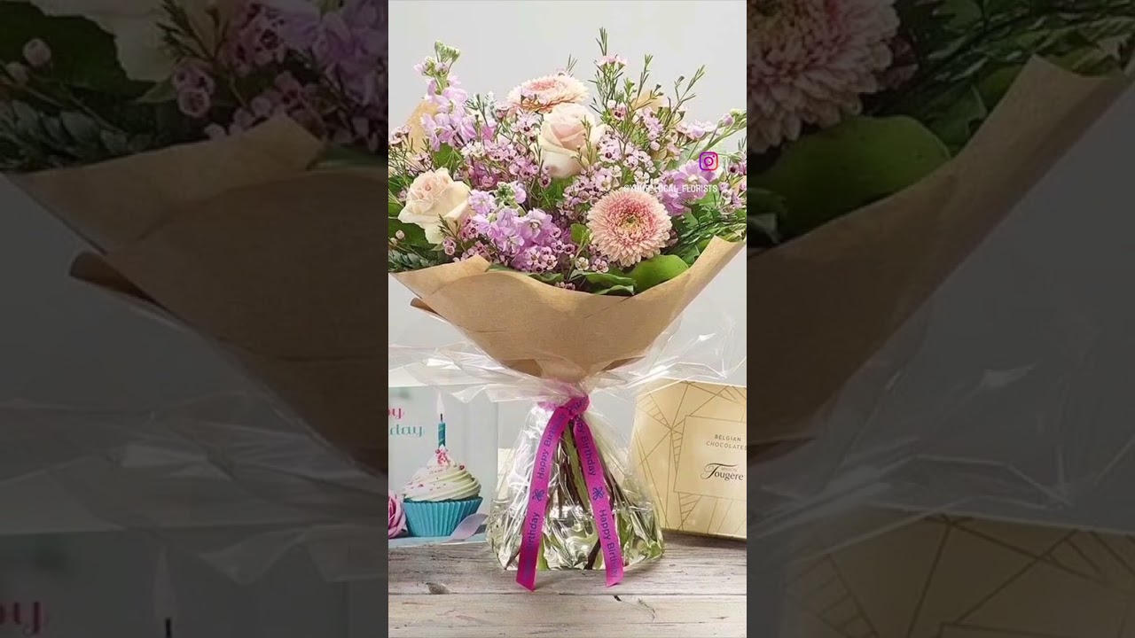 Happy birthday flower bouquets. #birthday #bouquet #florist #eastmolesey #flowers