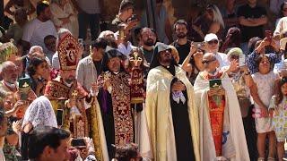 Աղթամարի Սուրբ Խաչ եկեղեցում սուրբ Պատարագ է մատուցվել