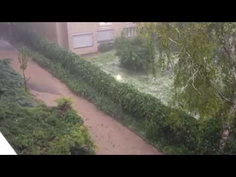 Unwetter in Nussdorf (24.5.2014)
