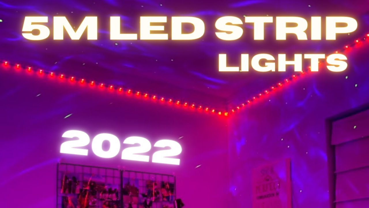 5M LED Strip Light (Full Set) Setup + Review | Lance Aldrene