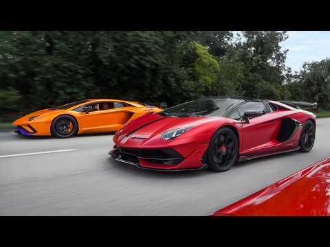 Supercars BLASTING, Launch Control, and LOUD REVS | Pagani Huayra, SVJ Roadster, 992 GT3RS MR