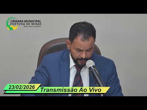 Transmissão ao vivo de Câmara Municipal Fortuna de Minas