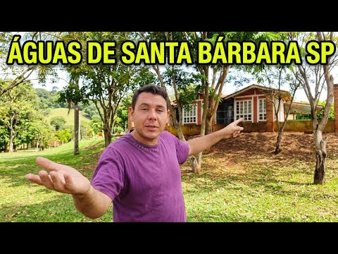 Águas de Santa Bárbara São Paulo arredores do Parque das Águas.