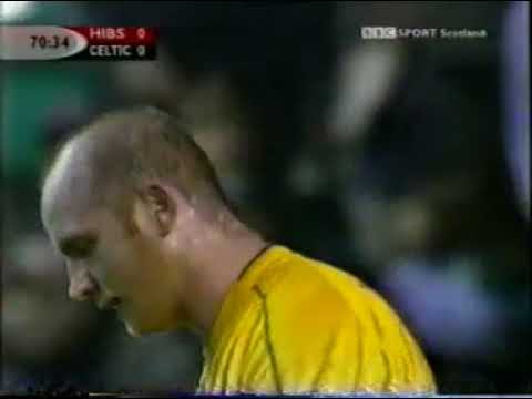 Hibernian 0 Celtic 1 4th December 2002
