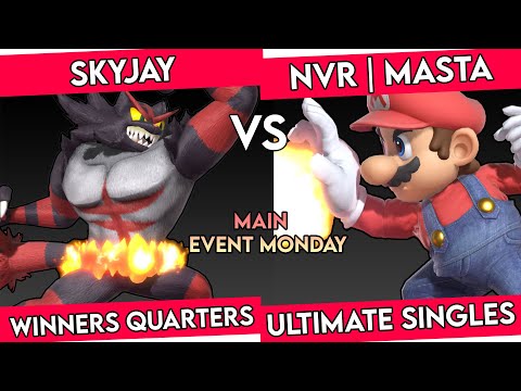 BNB Main Event Mondays 1 - Skyjay (Incineroar) VS NVR | Masta (Mario) Winners Quarters