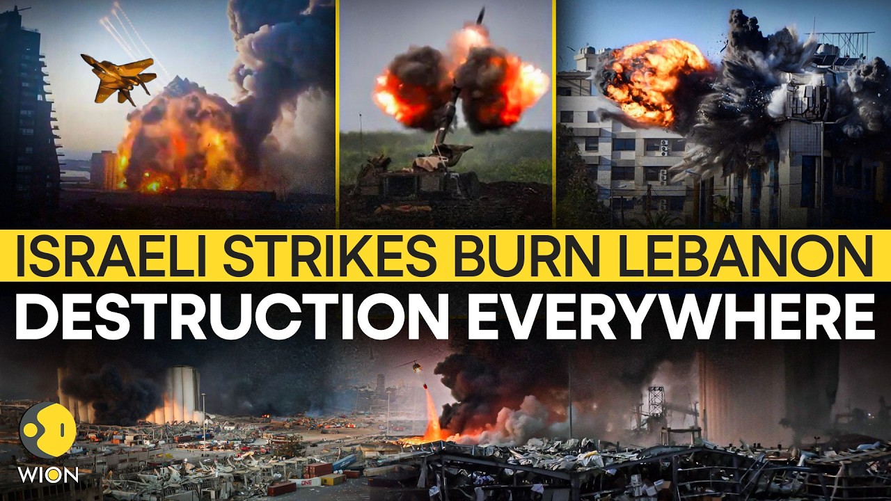 Israel-Lebanon War LIVE: Israel Continues To Bombard Lebanon Despite Ceasefire | WION LIVE