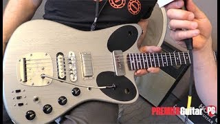 Video thumbnail for Holy Grail Guitar Show '18  - Deimel Guitarworks Firestar LesLee Custom & Firestar Ellipse Demos by Premier Guitar