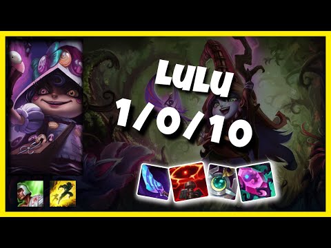 Lulu 11.5 Gameplay Challenger Replay S11 Support (1/0/10) - NA