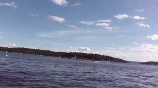 preview picture of video 'Kalvøya - Båtbukta, Bærum - Sandvika, Akershus, Norwegia'