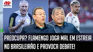 ‘Não pode, cara: o Flamengo tem que mostrar mais serviço e foi enganado pelo…’; olha esse debate