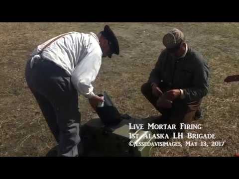 Live Mortar Firing by 1st Alaska LH Brigade