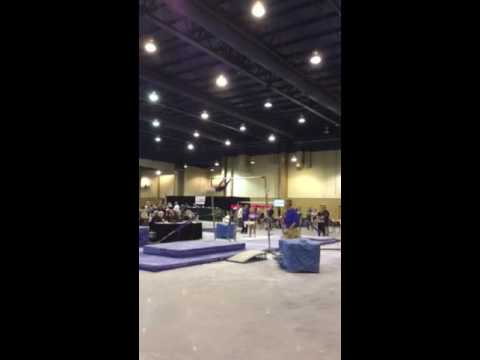 Regional 2016 Level 9 bars- 2nd. Place