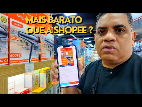 SHOPEE VS BUSCA BUSCA NO BRÁS. QUEM É MAIS BARATO ? (2026)