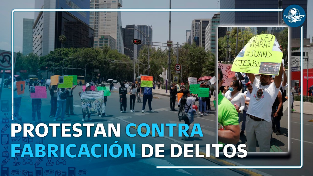 Familiares de Juan Jesús “N”, presunto feminicida de Edith, marchan por su presunta inocencia