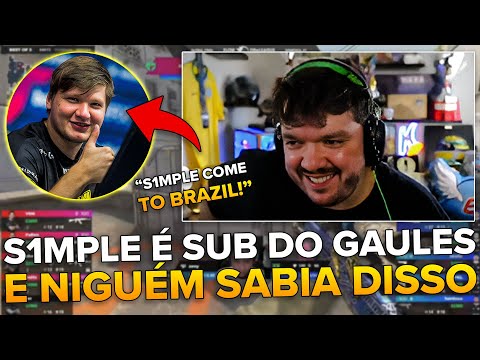 S1MPLE APARECE NO CHAT O GAU INESPERADAMENTE E NINGUÉM ACREDITA! | CORTES DO GAULES