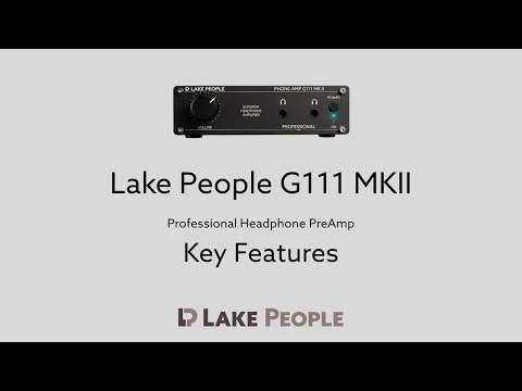 Lake People G111 MKII - der beste Kopfhörerverstärker seine Klasse - Made in Germany