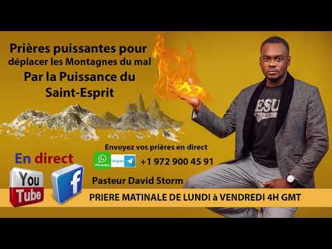 Prières puissantes pour  déplacer les Montagnes du mal Par la Puissance des l'Espritt