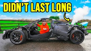 I ATTEMPTED TO DRIVE MY WRECKED MCLAREN 720s
