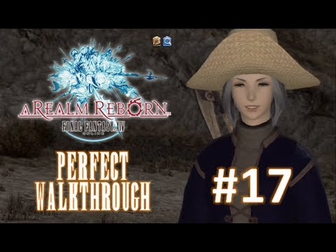 Final Fantasy XIV A Realm Reborn Perfect Walkthrough Part 17 - Miner Lv. 1-20 Mining Spots