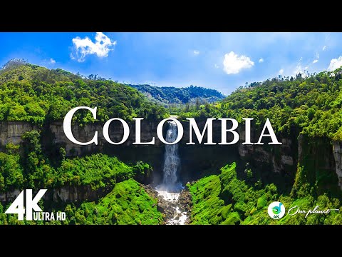 Colombia 4K - Scenic Relaxation Film With Calming Music | Meditation Relaxing Music (4K Video Ultra)