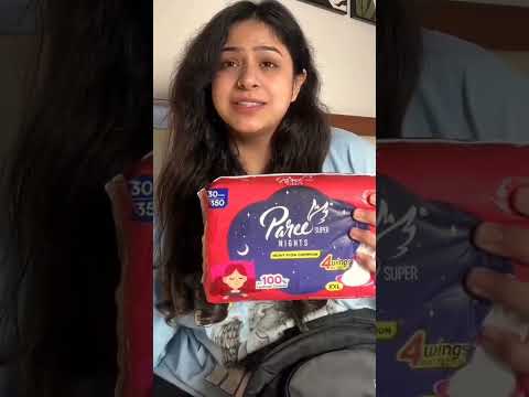 That One Hostel Girl | Paree Sanitary Pads | Heavy Flow Champion  #sanitarypads