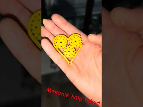 Mekanik kalp fidget oyuncağı #3dprinting #creality #fidget