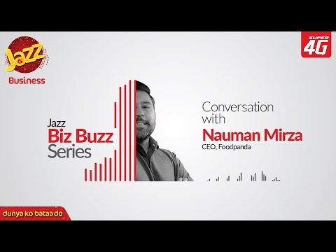 Biz Buzz Ep 6 - Conversation with Nauman Mirza, CEO Foodpanda