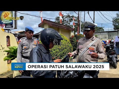 500 PELANGGAR LALU LINTAS TERJARING SELAMA 10 HARI OPERASI PATUH SALAWAKU 2025