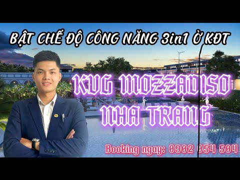 KVG Mozzadiso KĐT  Đẳng Cấp Bên Bờ Sông hàn Trung Tâm Phố Biển Nha Trang