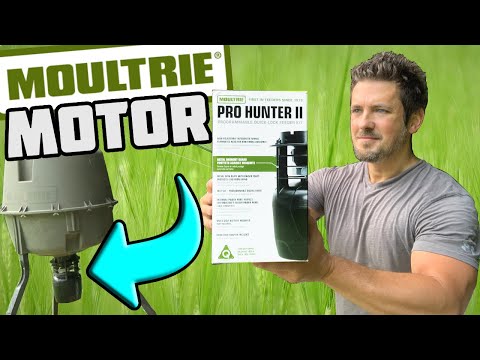 Moultrie Pro Hunter II Feeder Kit: Unbox, Install, Program and Review. Moultrie Motor Replacement