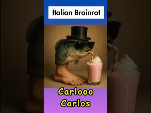 Italian Brainrot Carlooo Carlos Vs Reality Compound Words #shorts #brainrot