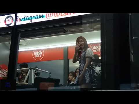 MNL48 On The Way To The Wish FM 107.5 Bus.110719