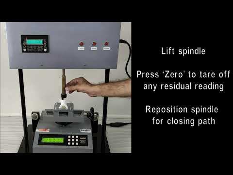 Automatic Torque Tester (Motorised Twister MT19 Video Guide) by PackTest.com