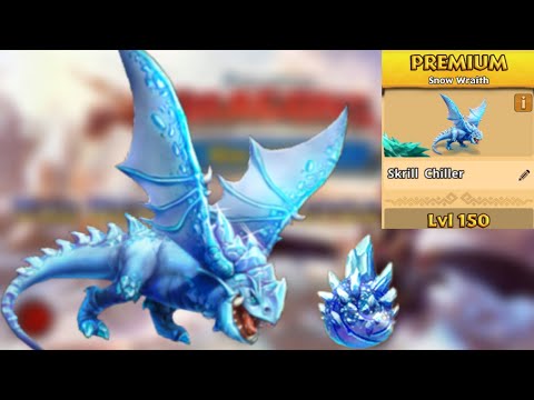 Skrill Chiller Max Level 150 Titan Mode - Dragons:Rise of Berk