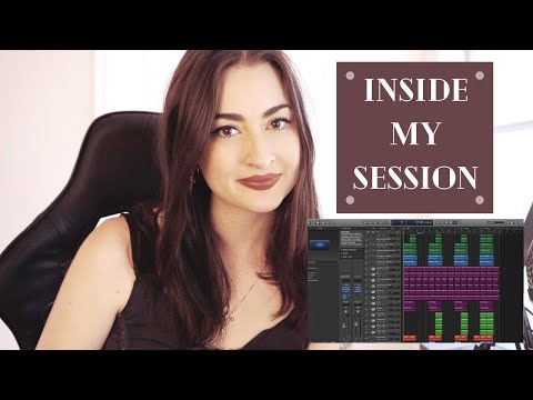 How I make my own music! (deconstruction of one of my songs in progress / inside my Logic session)