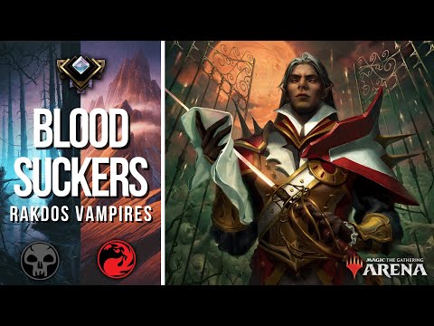 RAKDOS VAMPIRES | Vampires are top tier! | Ranked standard BO1 Rakdos aggro deck guide | MTG Arena.