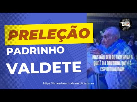PRELEÇÃO COM PADRINHO VALDETE ao final do hinário O JUSTICEIRO - Jardim Praia da Beira-mar/RJ 