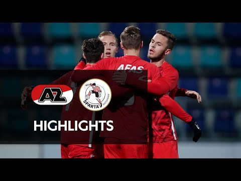 Goals Jong AZ - Jong Sparta Rotterdam (2-0) | Oefenwedstrijd