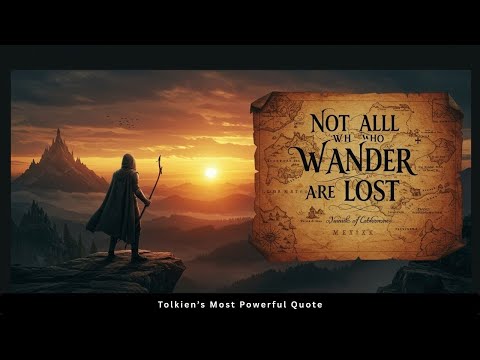 "The Untold Story Behind 'Not All Who Wander Are Lost"